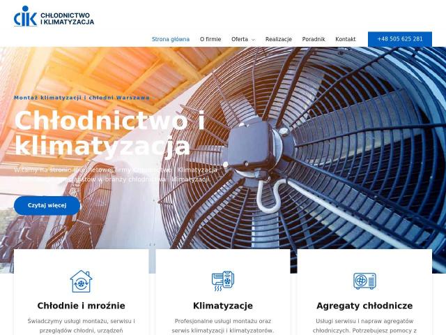 CIK CHŁODNICTWO I KLIMATYZACJA Marek Wiśniewski