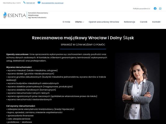 Kancelaria Rzeczoznawcy Majątkowego Esentia
