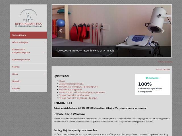 Reha-kompleks Rehabilitacja I Terapia Manualna Katarzyna Bobras